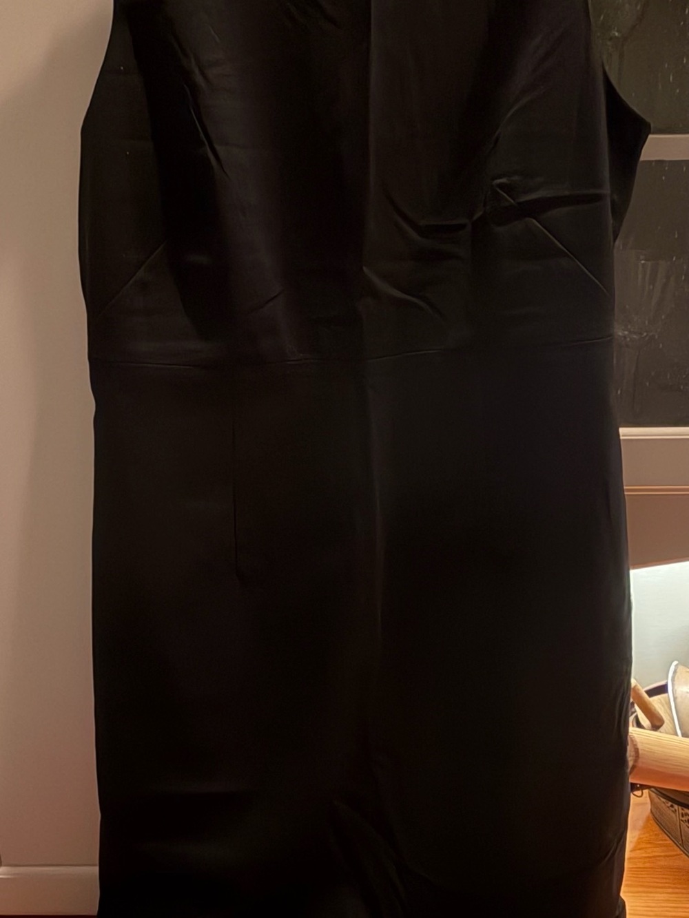 Banana Republic Classic Black Crew Neck Sheath Dress